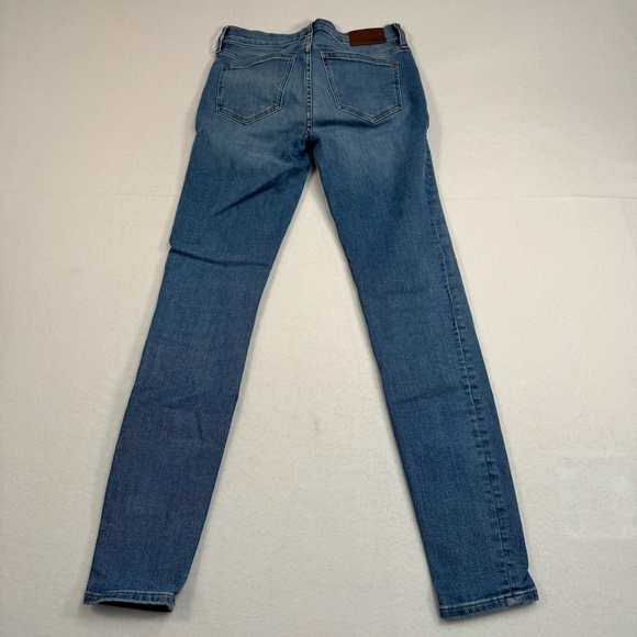 Madewell 8" Skinny Mid Rise Jeans Womens Size 26 Tall Light Wash - Picture 4 of 16